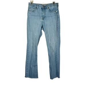 Everlane Light Wash Cut Off Straight Denim Jeans 27